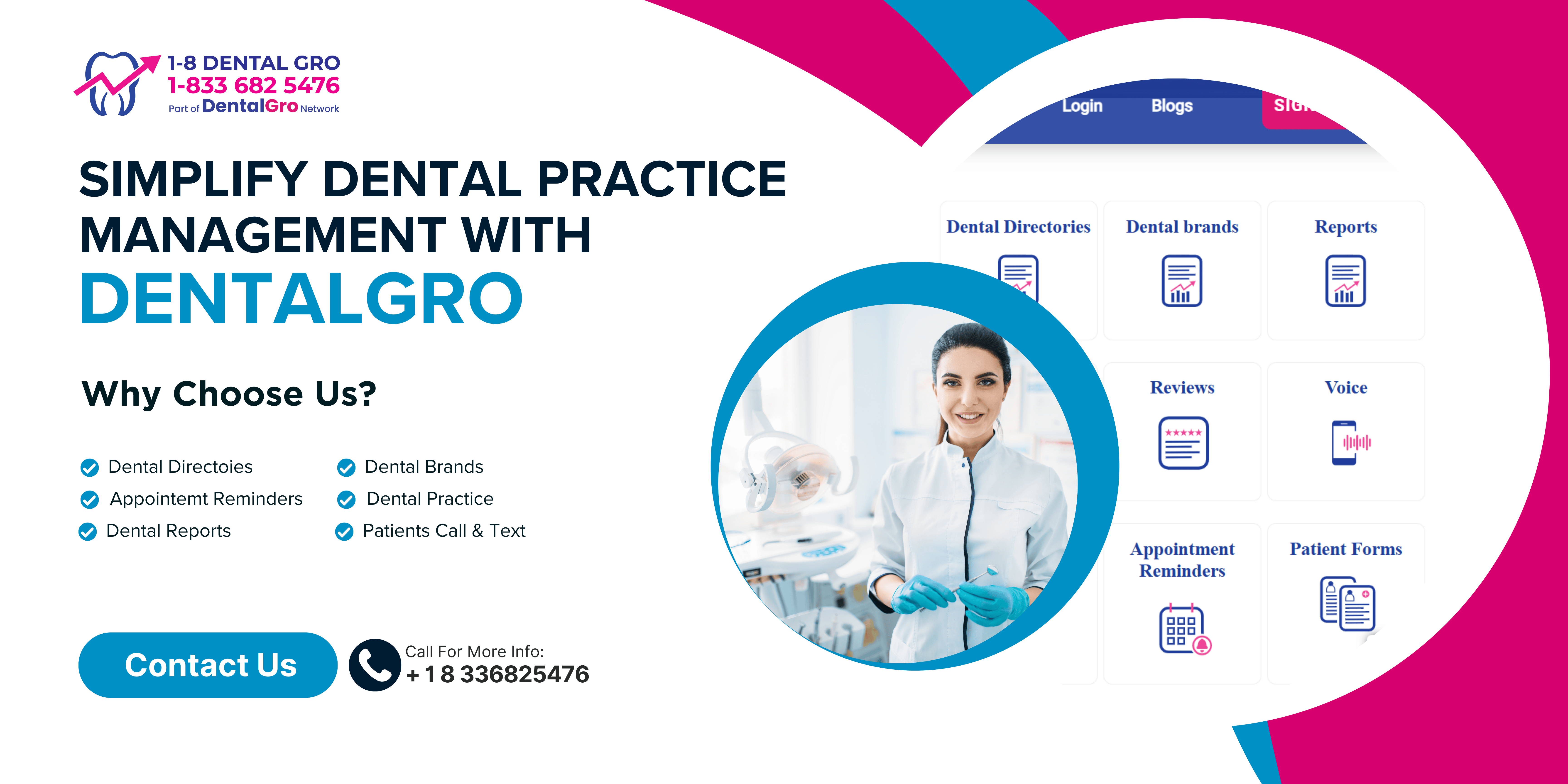 Simplify Dental Practice Management With Dentalgro  